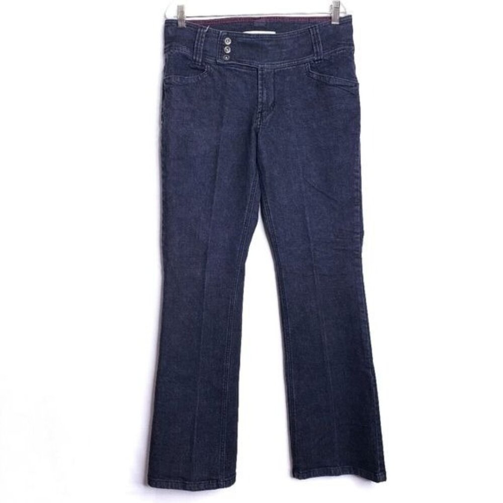 Tommy Hilfiger Y2K Vintage Black Hipster Boot Cut Jeans Women's Size 8